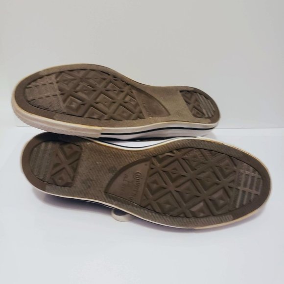 CONVERSE Women's Sneaker 11 Metallic Mixed Burgundy Silver Brownish Gray Black - Picture 13 of 13